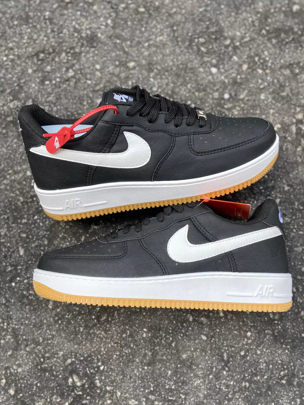 AIR FORCE PRETO COURO
