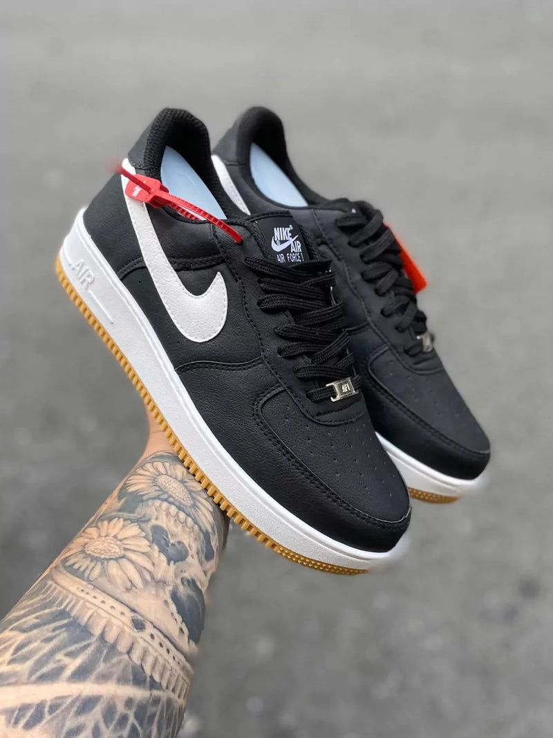 AIR FORCE PRETO COURO