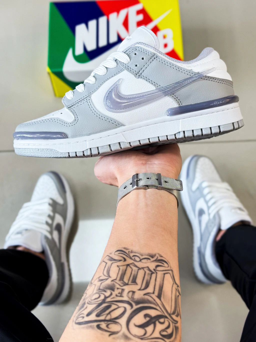 DUNK TWIST CINZA