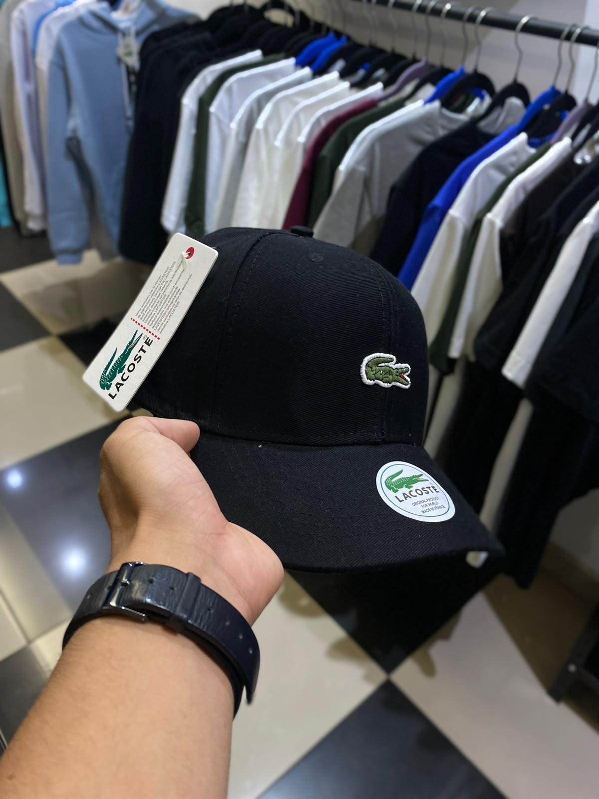 BONÉ LACOSTE