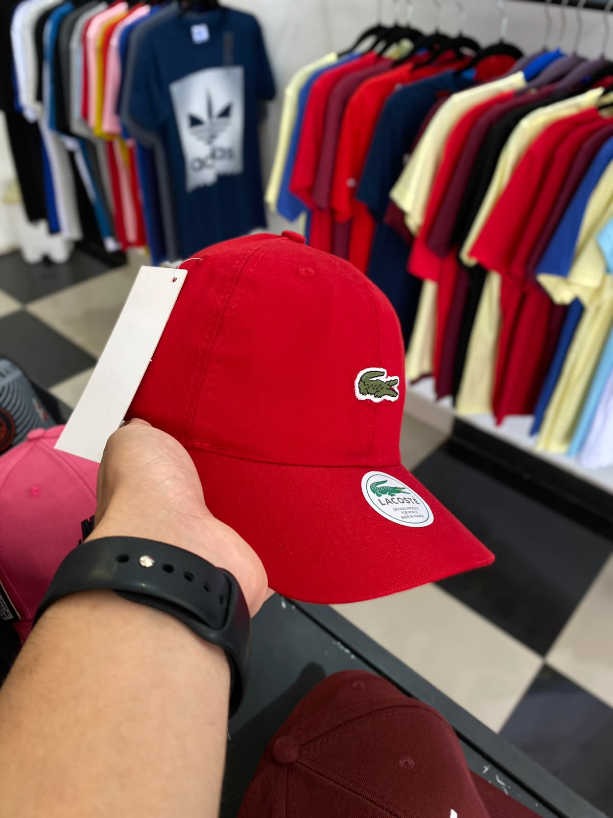 BONÉ LACOSTE
